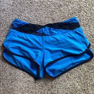 Lululemon speed shorts